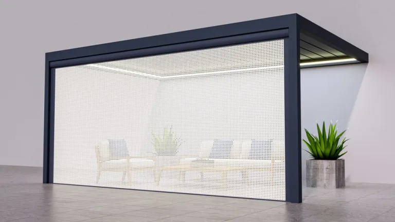 Pérgolas Bioclimáticas en Madrid 6 Cerramiento Toldo Zip